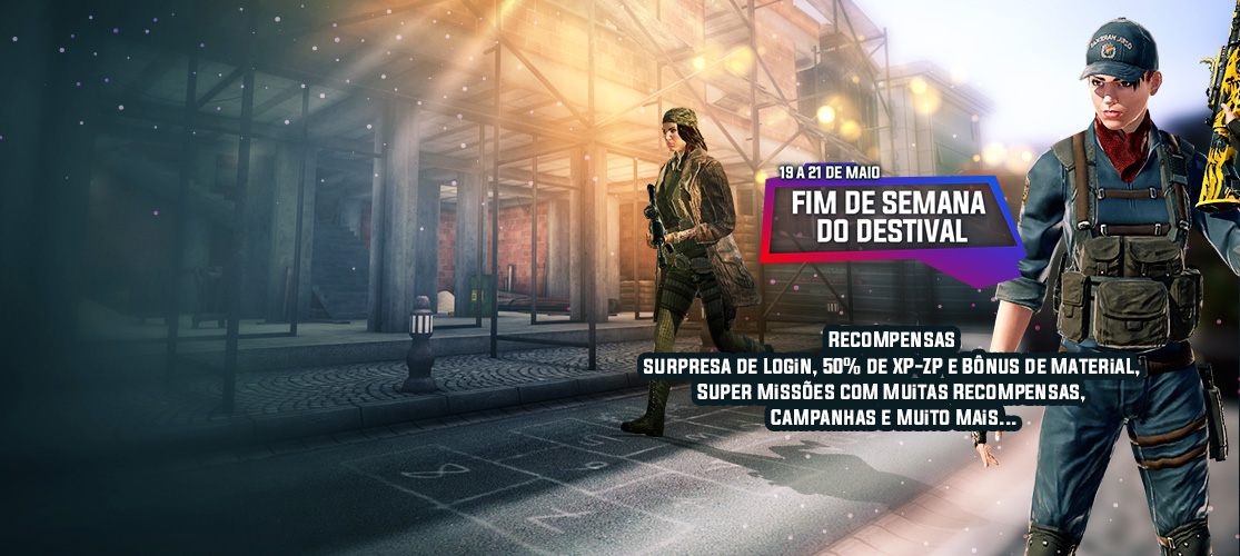 Fim de semana do festival começou!